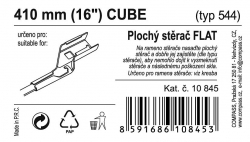 Stěrač FLAT BULK (CUBE) 16